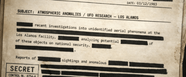 Secret UFO Files. Missing Nuclear Workers. Dead Researchers. The Government’s Response?