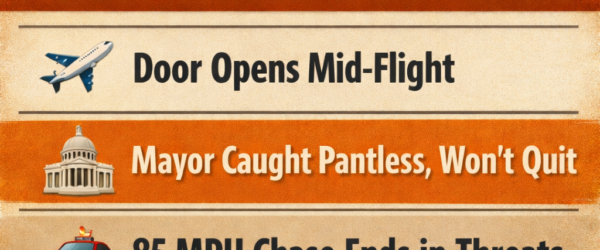 Whacky Wednesday: Aviation Malfunctions, Political Defiance, and Florida Being Florida