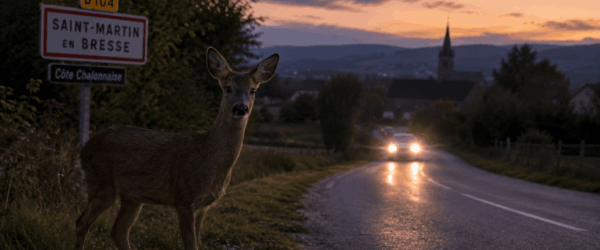 Deer Are Getting Hammered on Fermented Fruit and Wandering Into French Roads